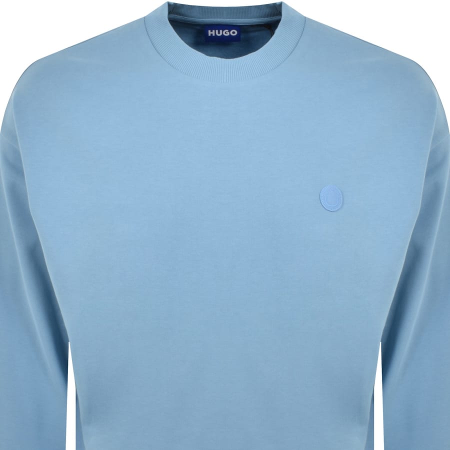 HUGO Blue Ninnyo Sweatshirt Blue Mainline Menswear Ireland